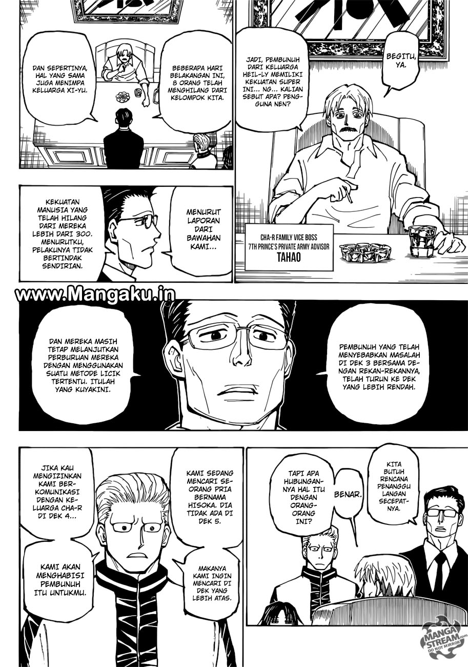 Hunter x Hunter Chapter 384 Gambar 3