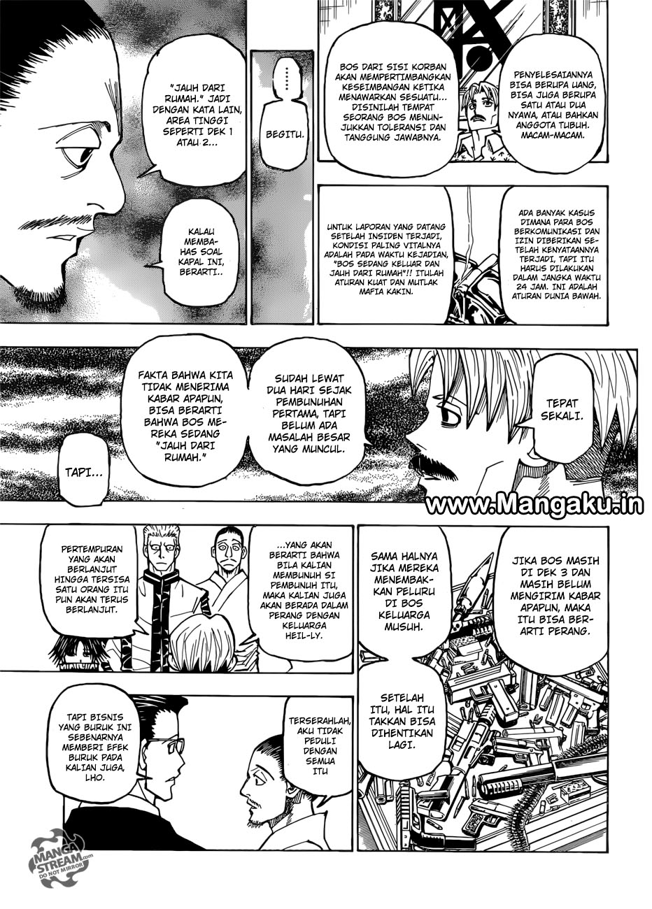 Hunter x Hunter Chapter 384 Gambar 6