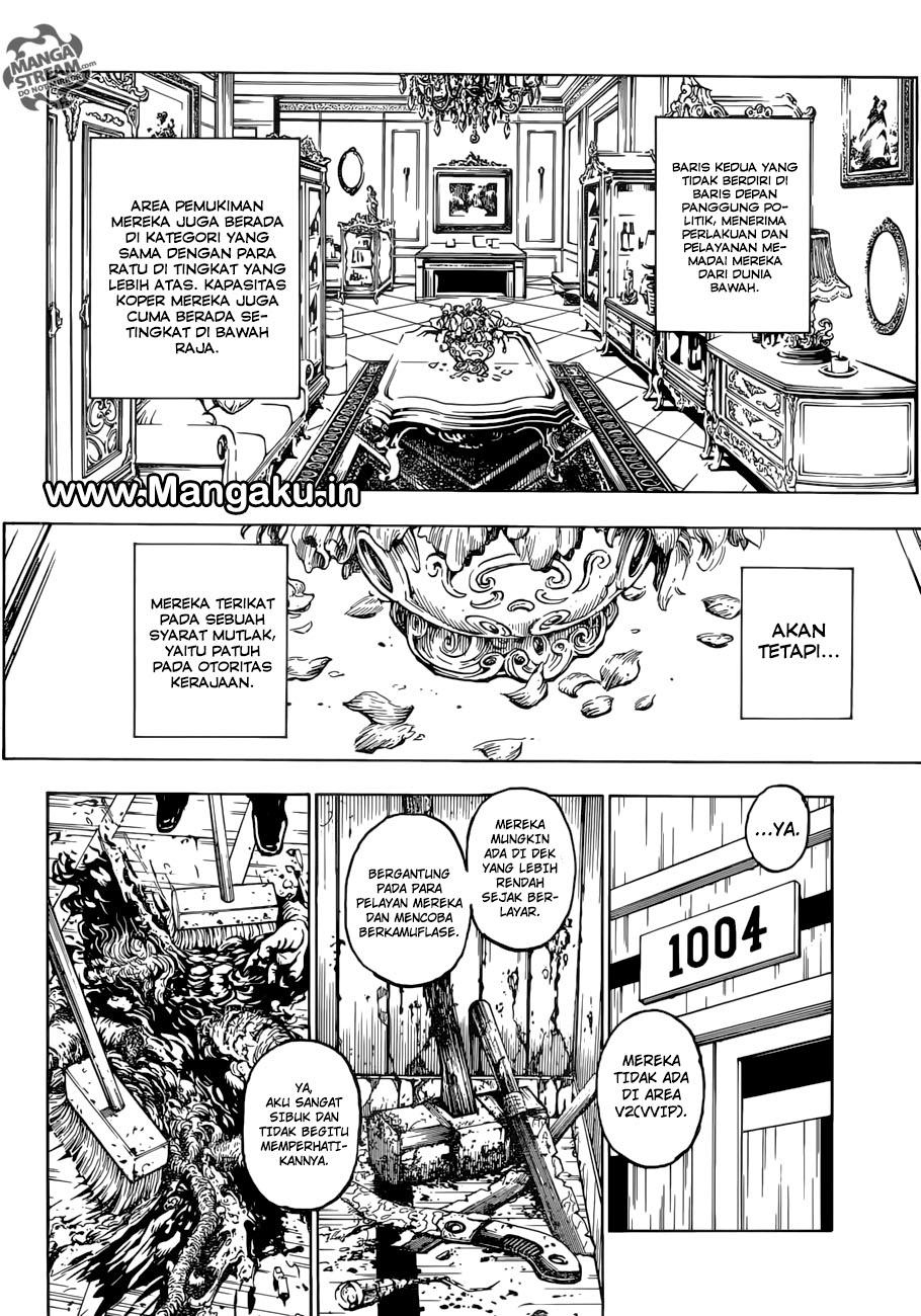 Hunter x Hunter Chapter 384 Gambar 9