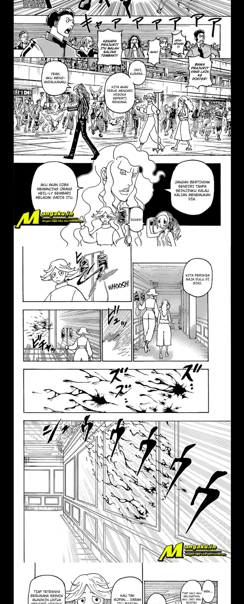 Manga Hunter x Hunter Chapter 391 gambar nomor 2