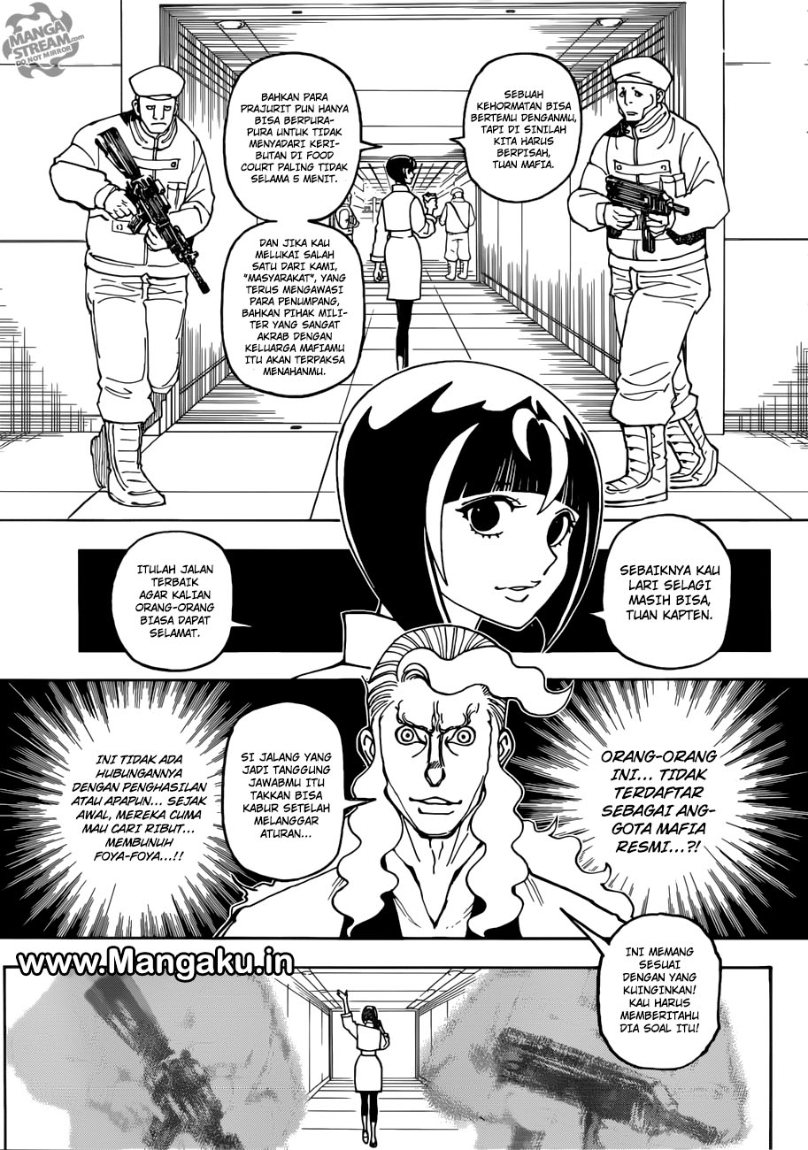 Hunter x Hunter Chapter 390 Gambar 14