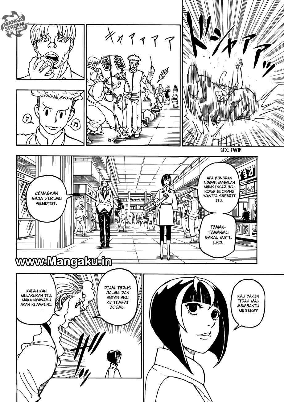 Hunter x Hunter Chapter 390 Gambar 13