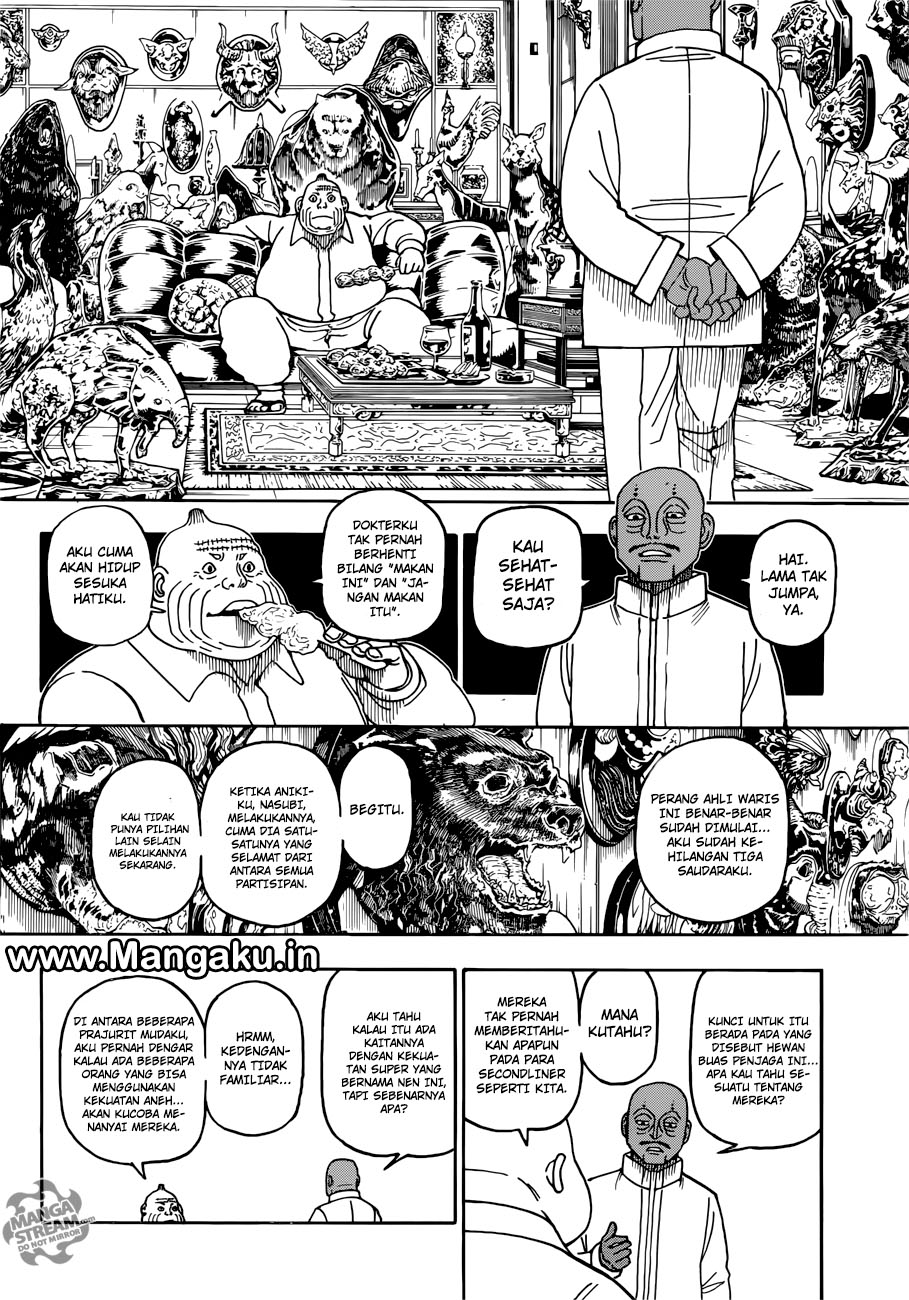 Hunter x Hunter Chapter 390 Gambar 5