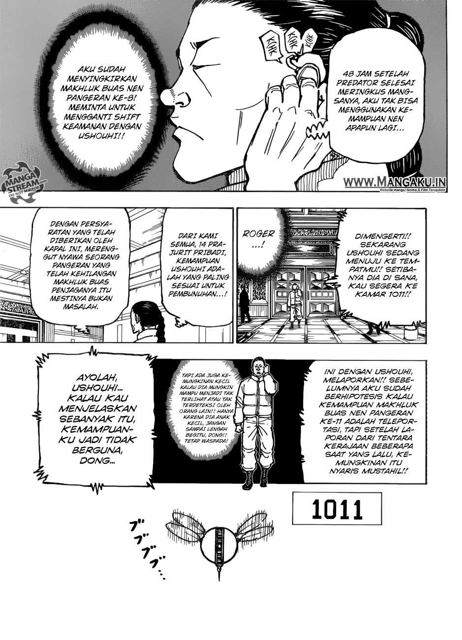 Hunter x Hunter Chapter 381 Gambar 17