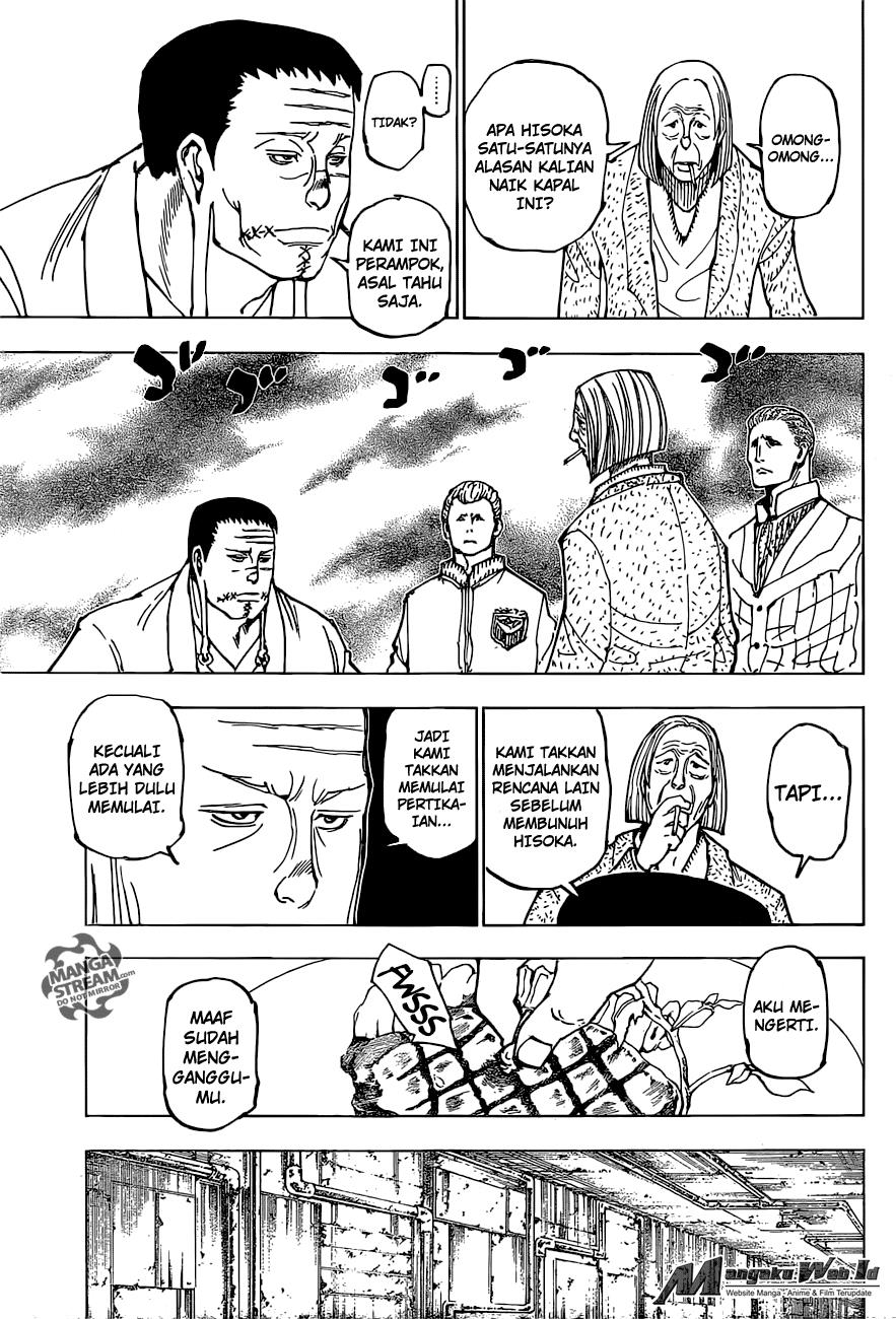 Hunter x Hunter Chapter 379 Gambar 18