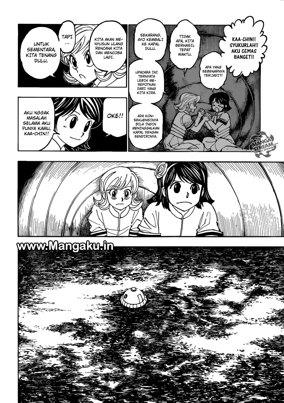Hunter x Hunter Chapter 383 Gambar 18