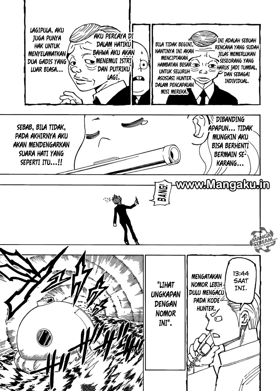 Hunter x Hunter Chapter 383 Gambar 13