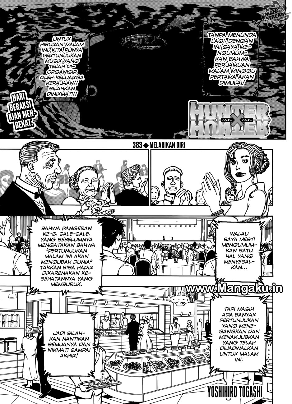 Manga Hunter x Hunter Chapter 383 gambar nomor 2