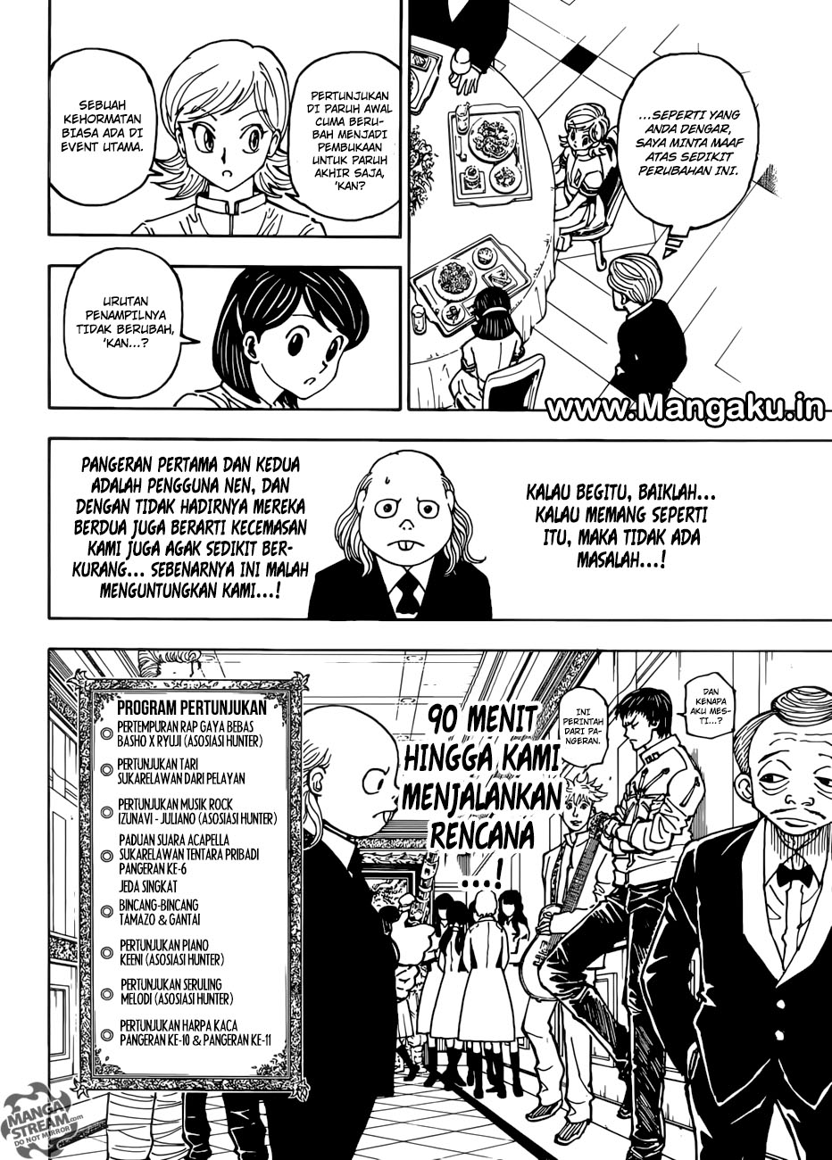 Hunter x Hunter Chapter 383 Gambar 3