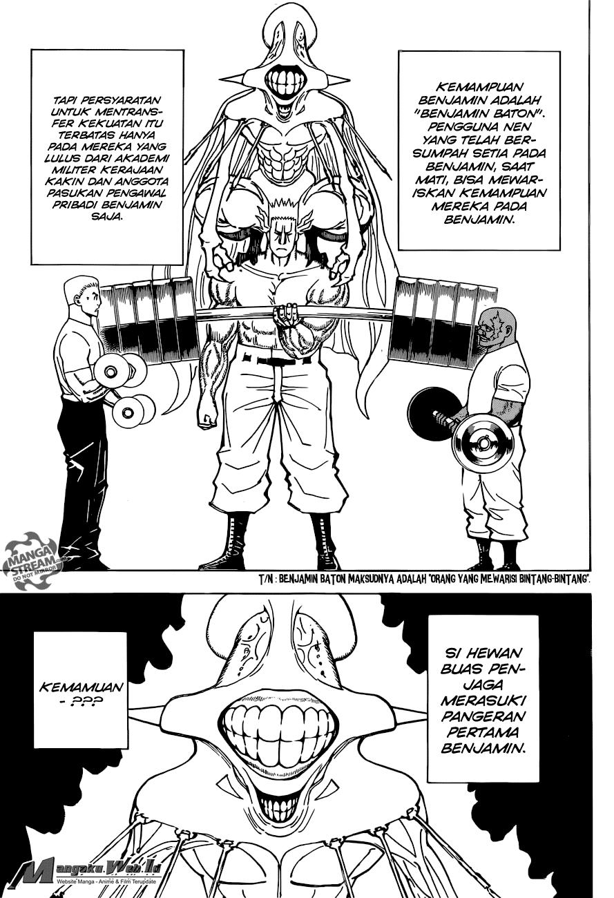 Hunter x Hunter Chapter 373 Gambar 18