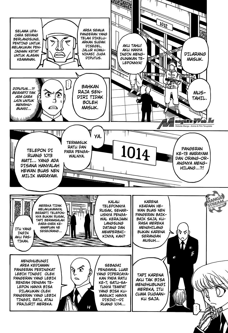 Hunter x Hunter Chapter 373 Gambar 19