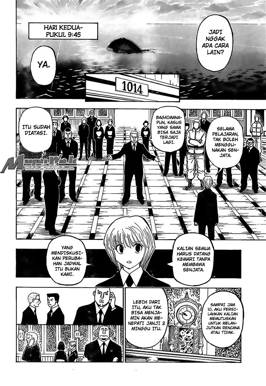 Hunter x Hunter Chapter 371 Gambar 4