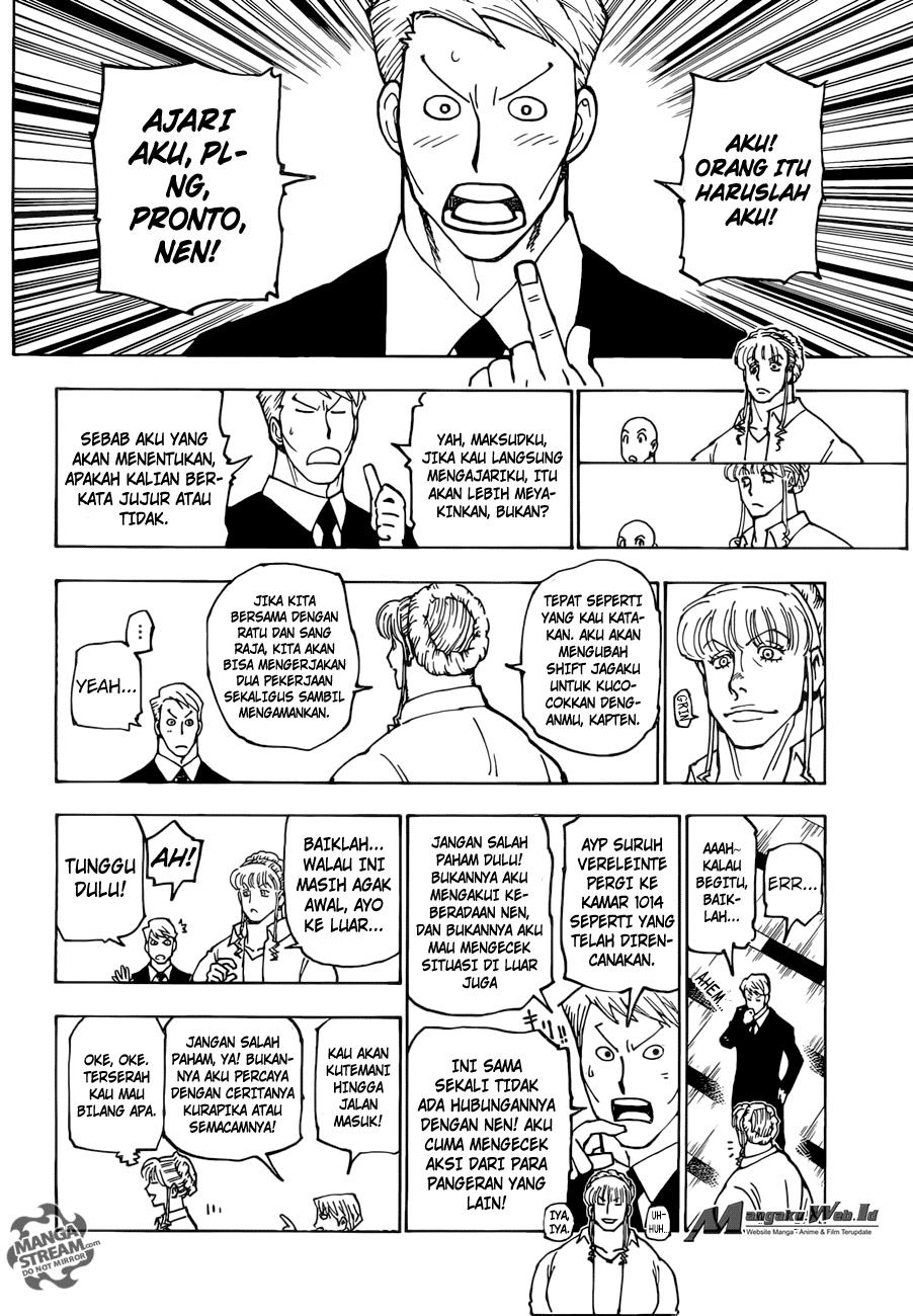 Hunter x Hunter Chapter 375 Gambar 15