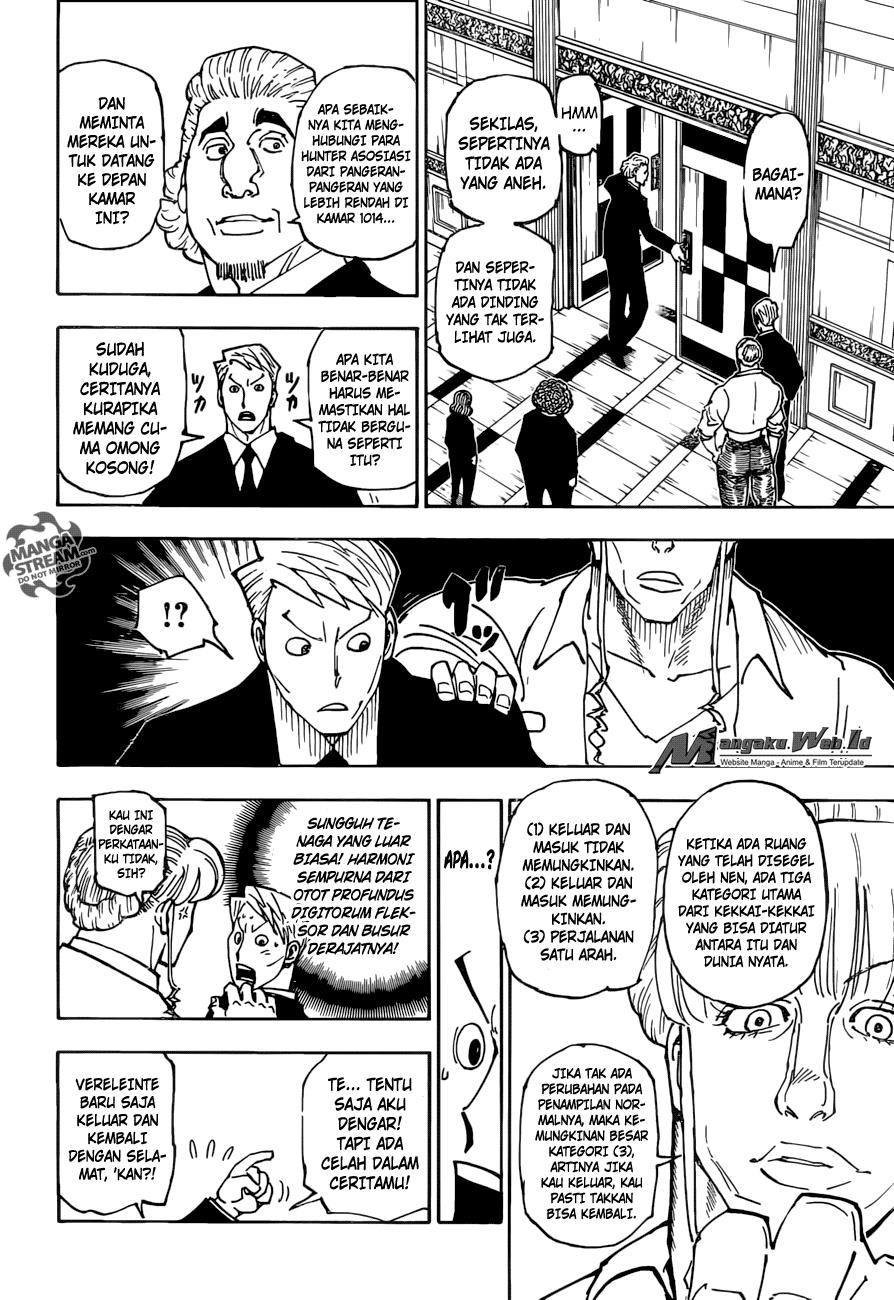 Hunter x Hunter Chapter 375 Gambar 17