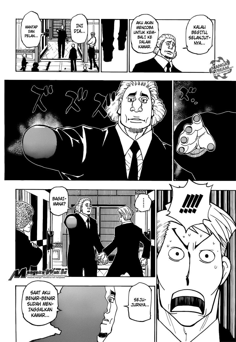 Hunter x Hunter Chapter 375 Gambar 19