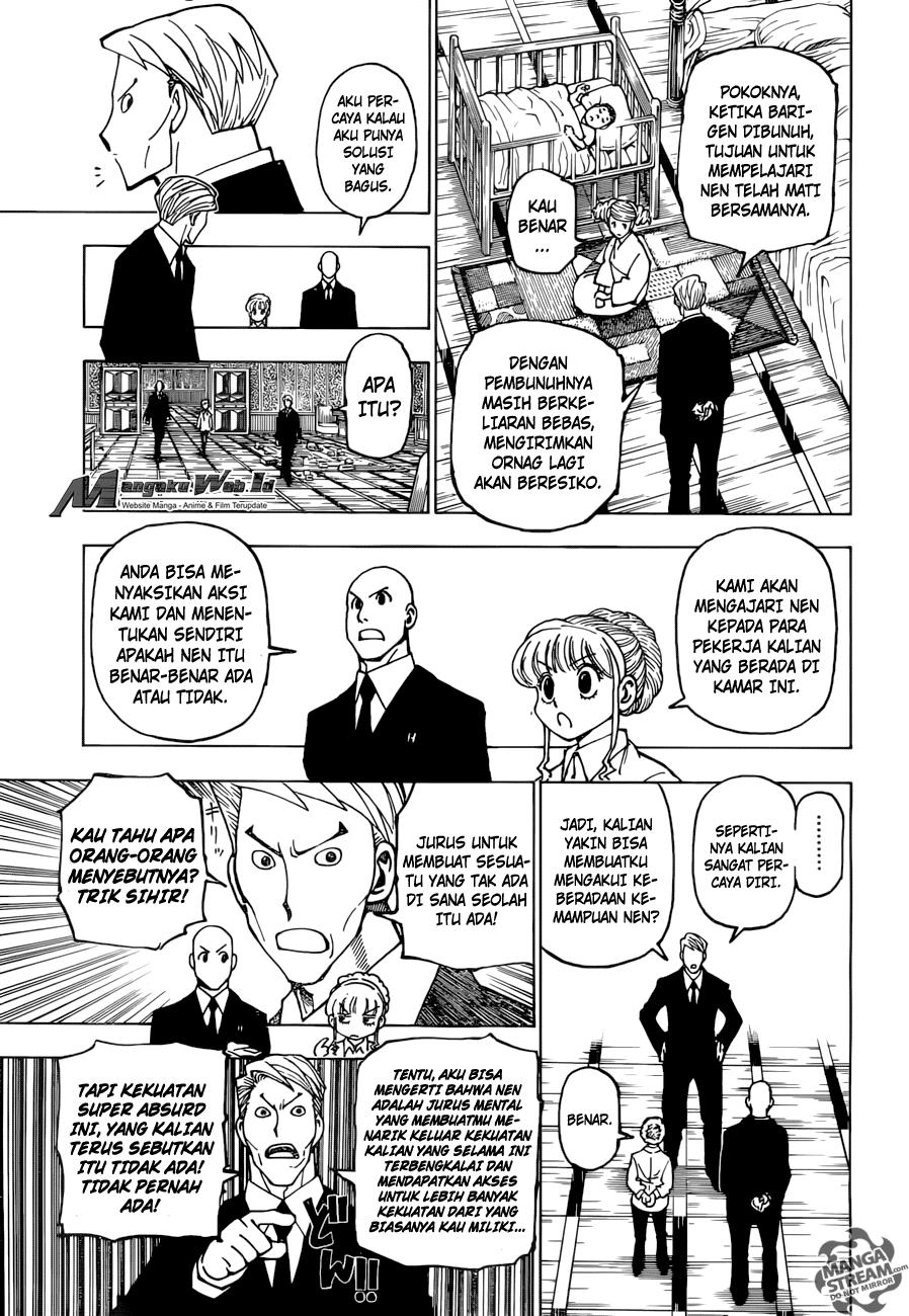 Hunter x Hunter Chapter 375 Gambar 12