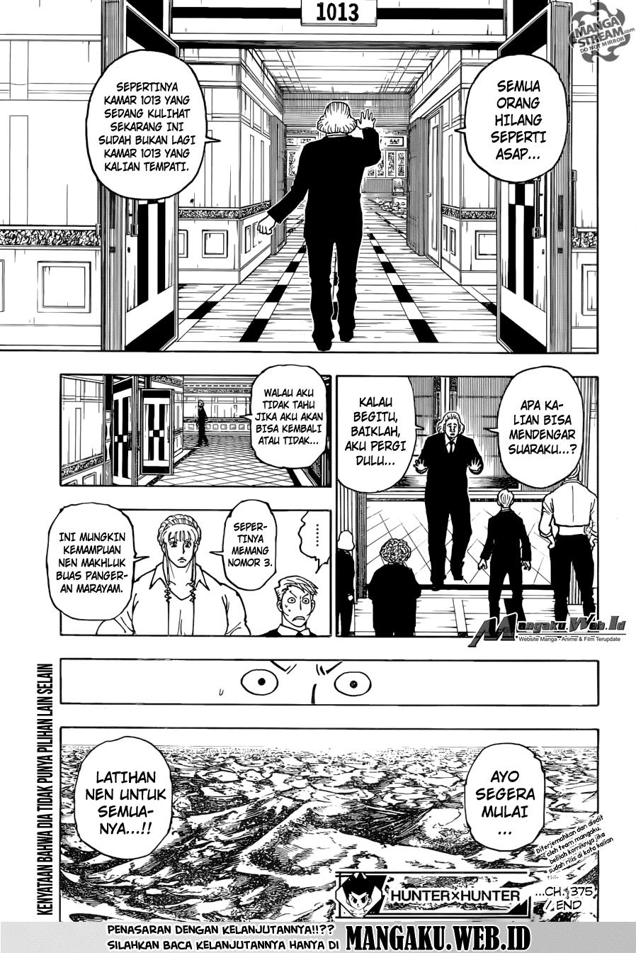 Hunter x Hunter Chapter 375 Gambar 20