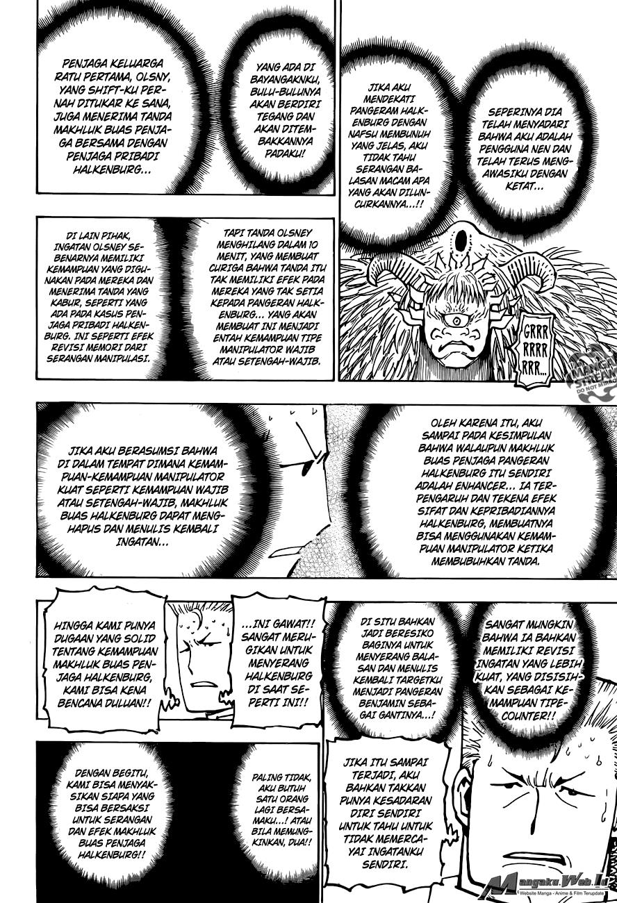 Hunter x Hunter Chapter 375 Gambar 7