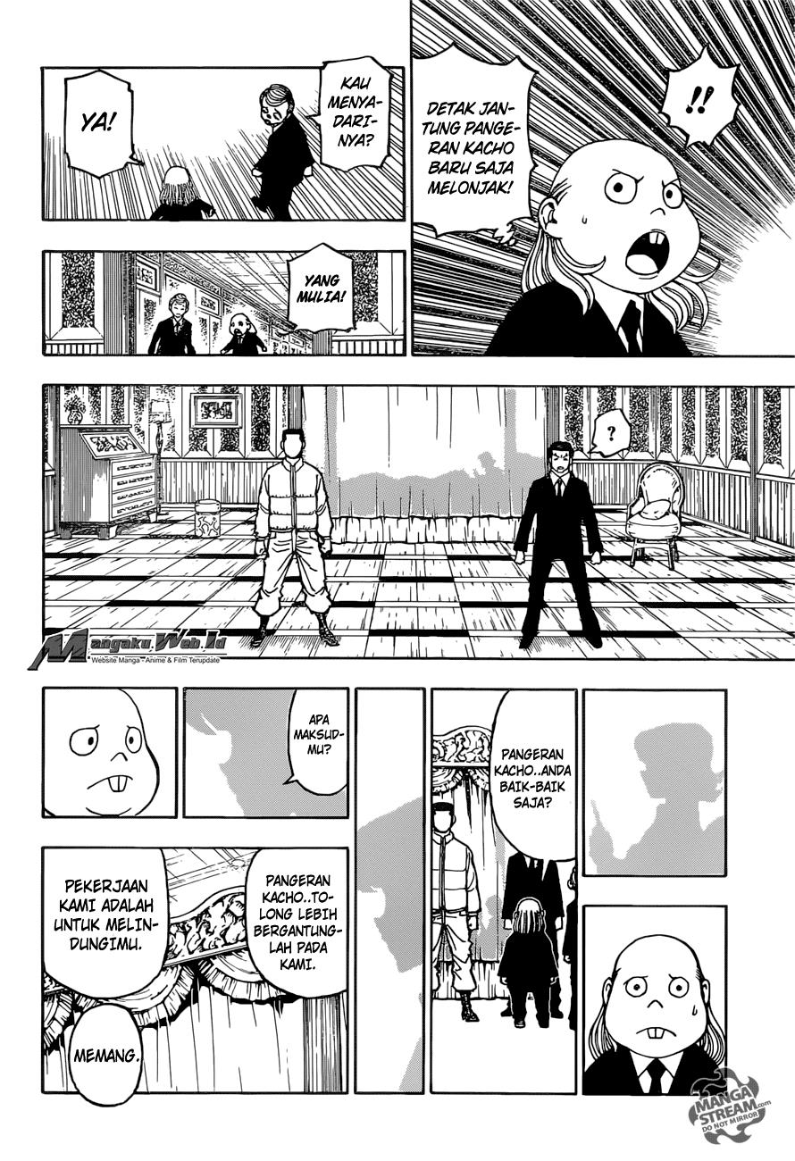 Hunter x Hunter Chapter 374 Gambar 13