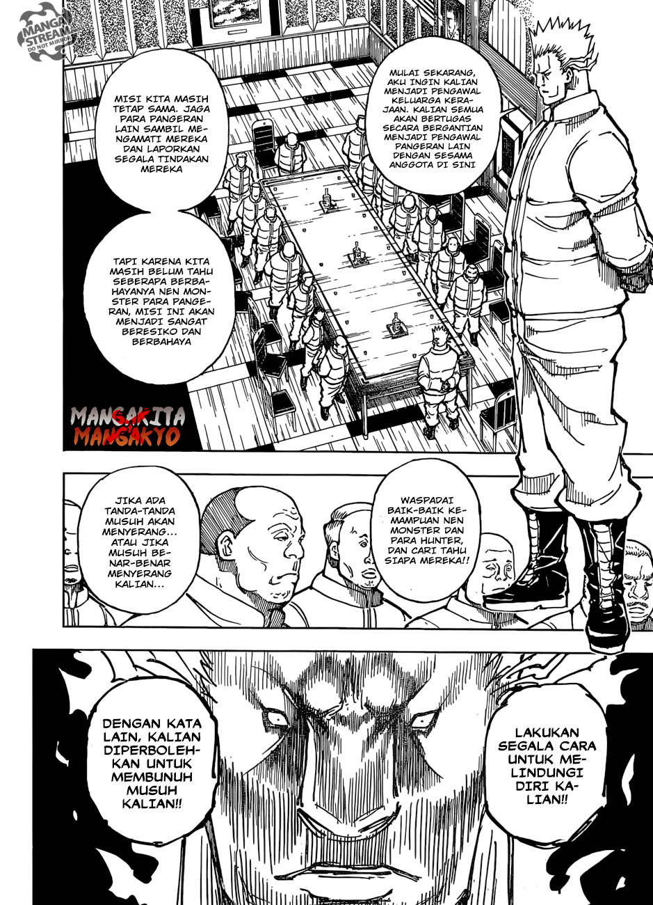Hunter x Hunter Chapter 363 Gambar 14