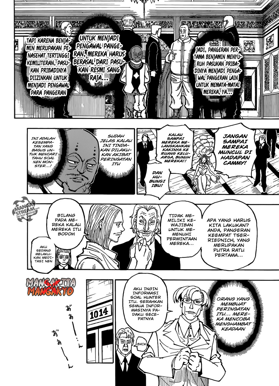 Hunter x Hunter Chapter 363 Gambar 16
