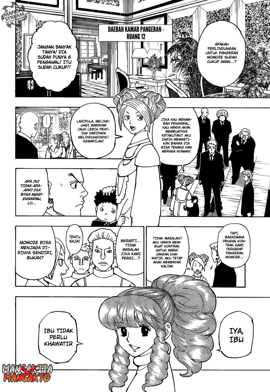 Hunter x Hunter Chapter 361 Gambar 19