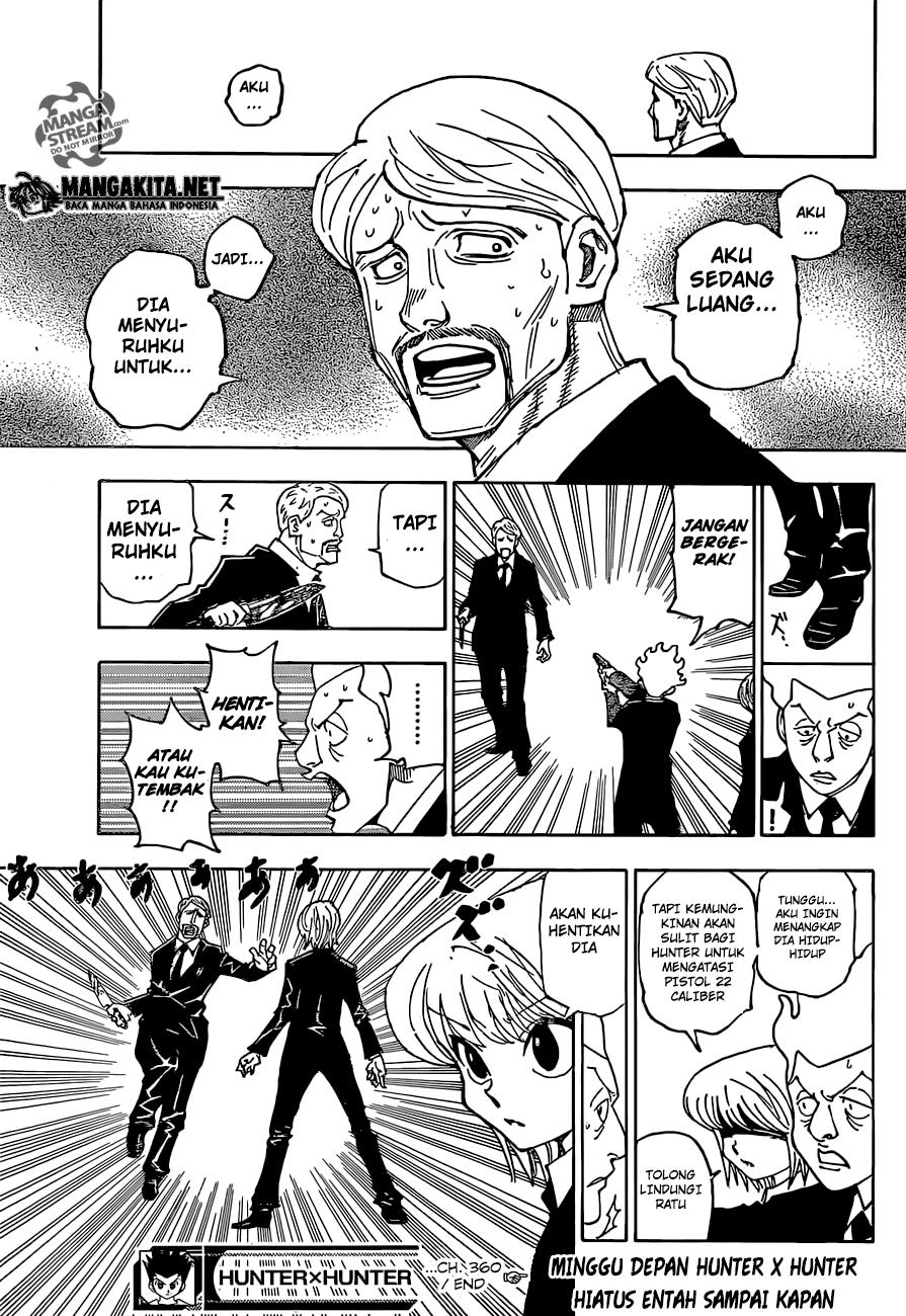 Hunter x Hunter Chapter 360 Gambar 21