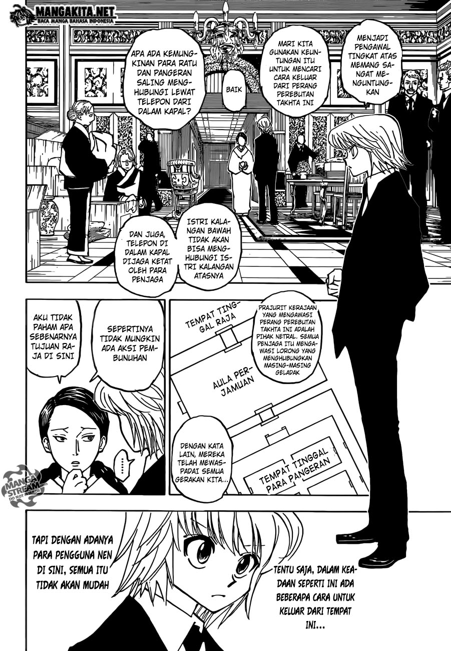 Hunter x Hunter Chapter 358 Gambar 12