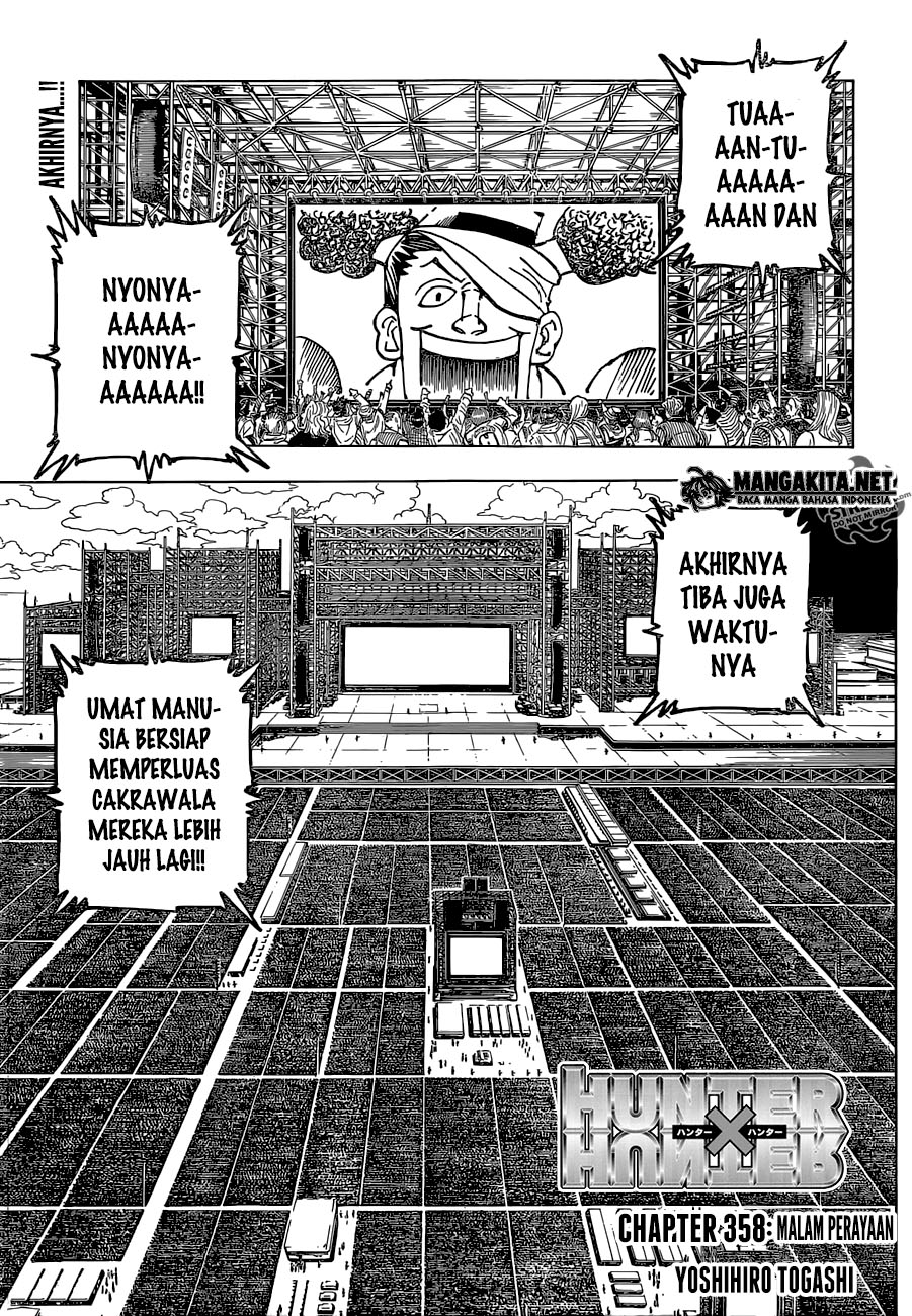 Manga Hunter x Hunter Chapter 358 gambar nomor 2