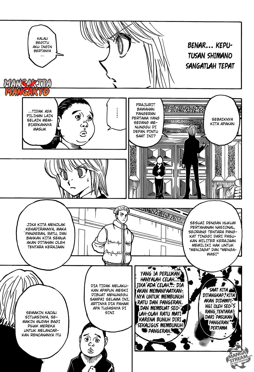 Hunter x Hunter Chapter 365 Gambar 14
