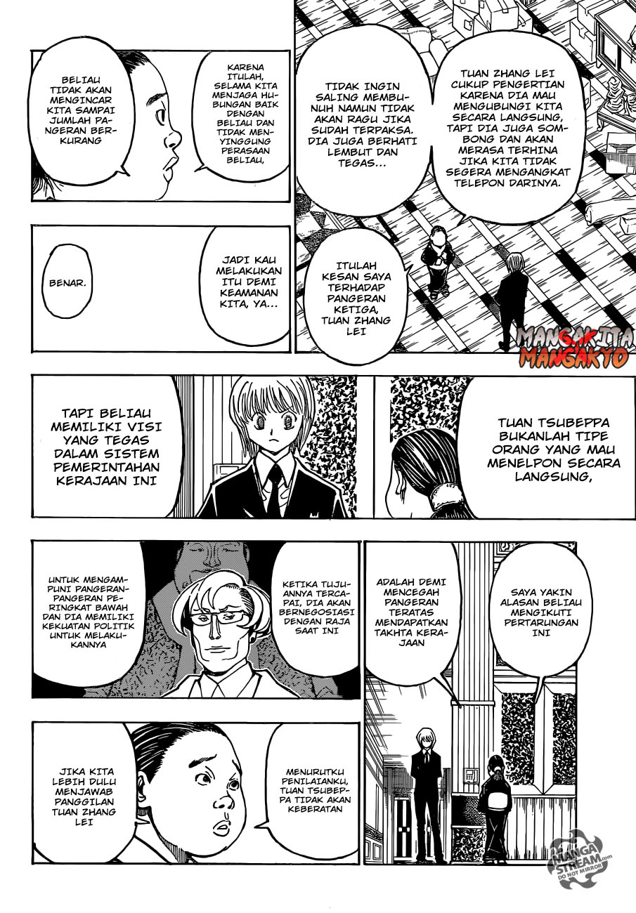 Hunter x Hunter Chapter 365 Gambar 13