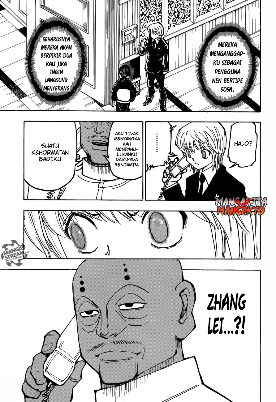Hunter x Hunter Chapter 365 Gambar 6