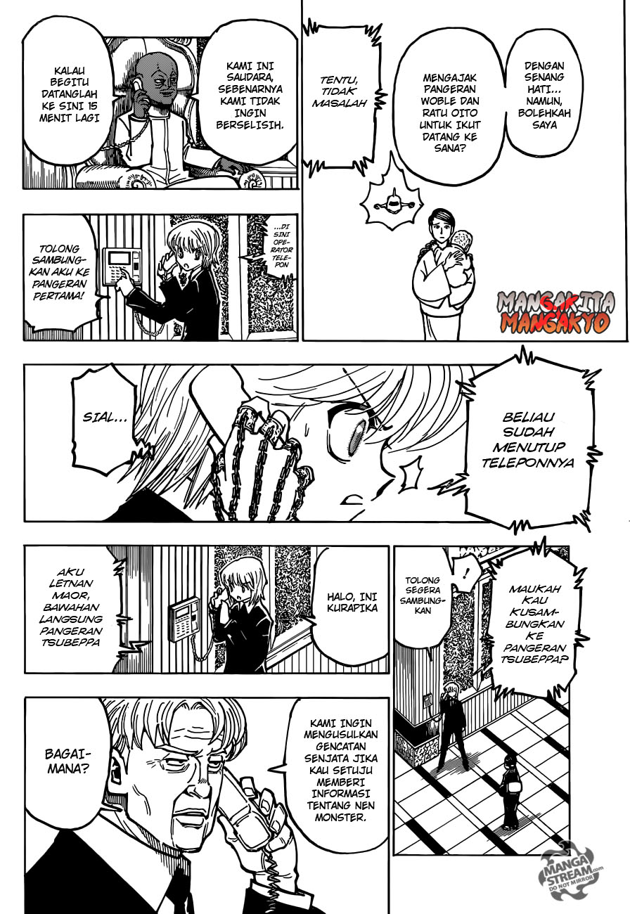 Hunter x Hunter Chapter 365 Gambar 9