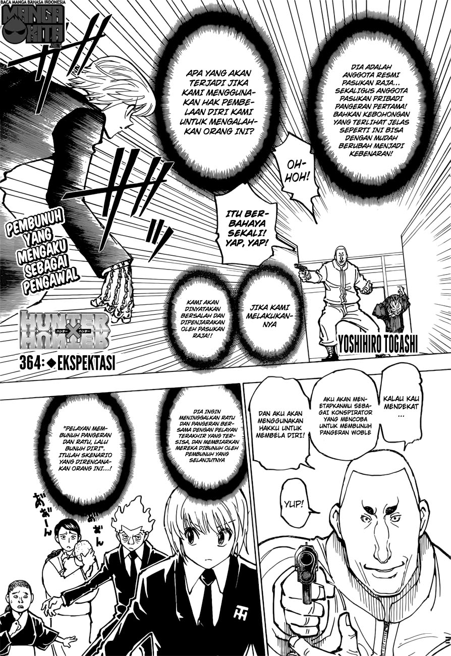 Manga Hunter x Hunter Chapter 364 gambar nomor 2