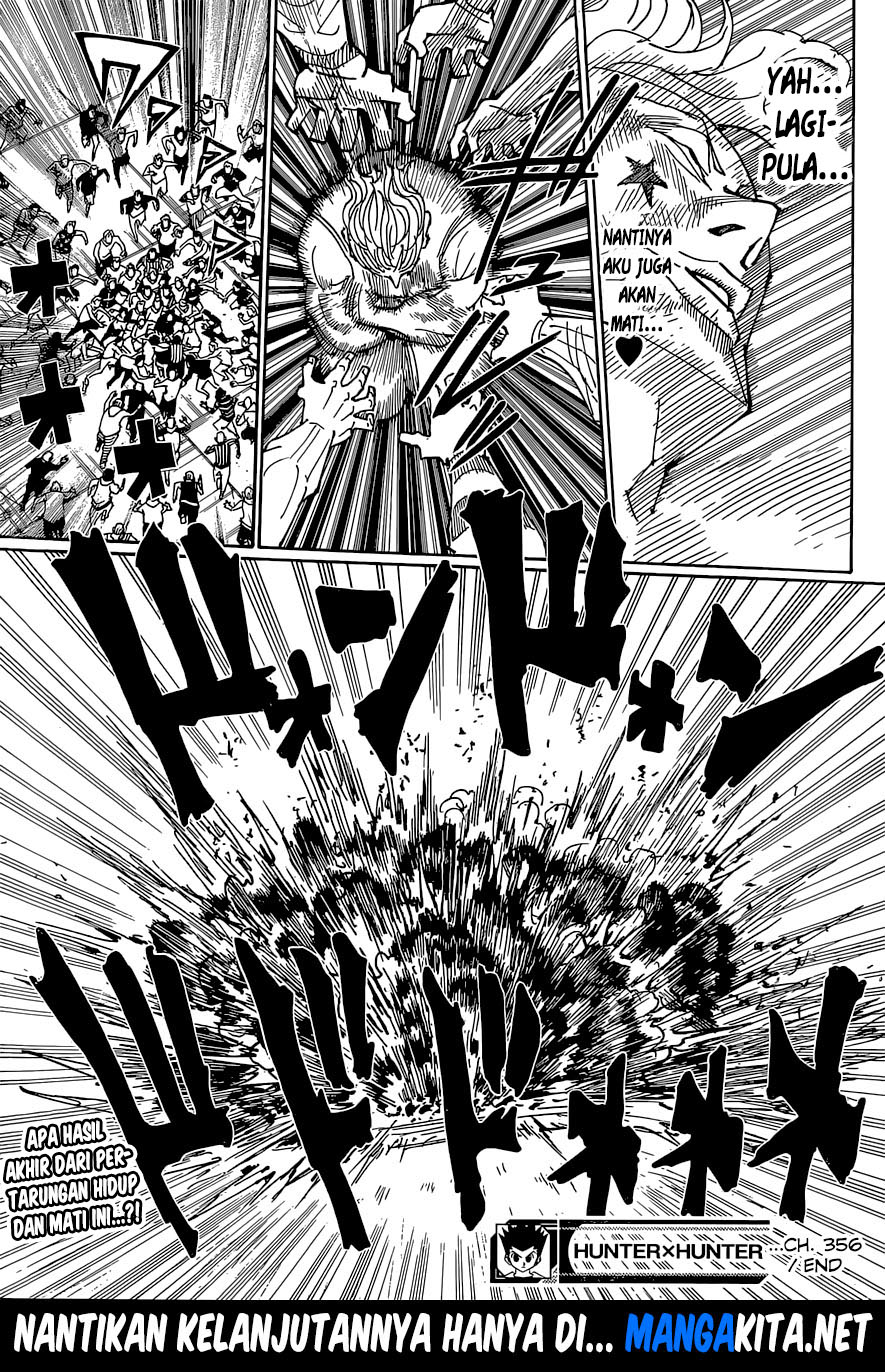 Hunter x Hunter Chapter 356 Gambar 20