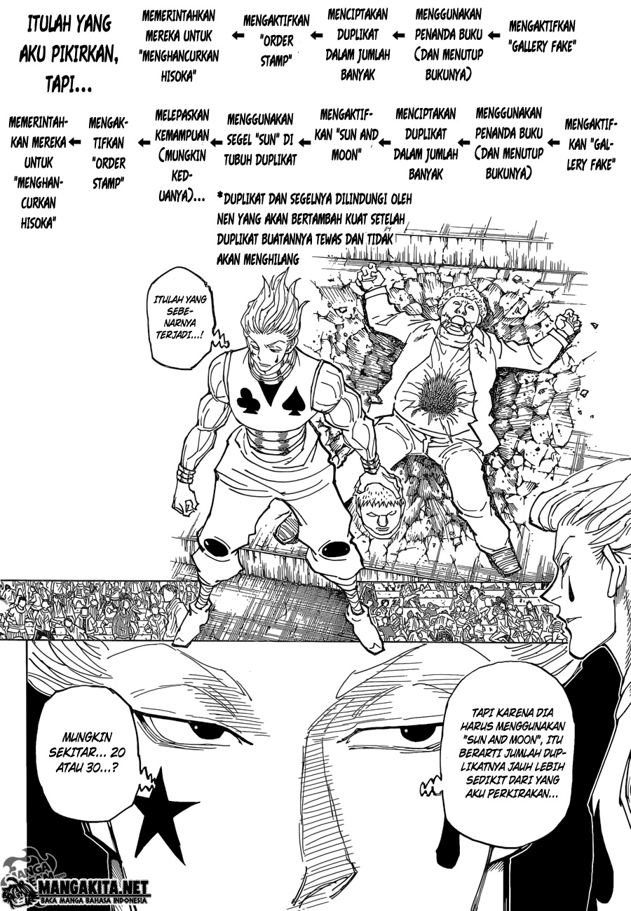 Hunter x Hunter Chapter 355 Gambar 4