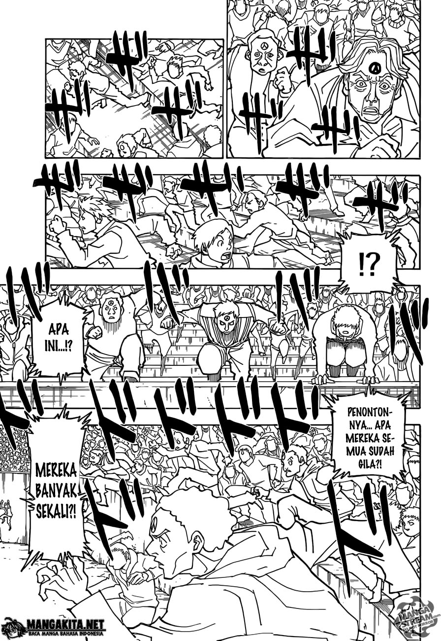 Hunter x Hunter Chapter 355 Gambar 9