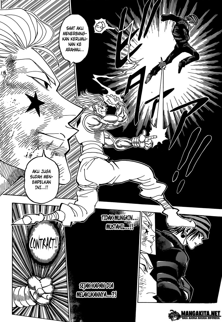 Hunter x Hunter Chapter 354 Gambar 18