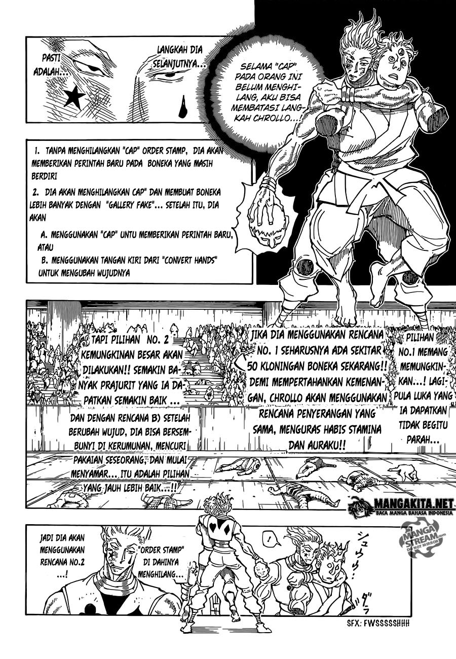 Hunter x Hunter Chapter 354 Gambar 10