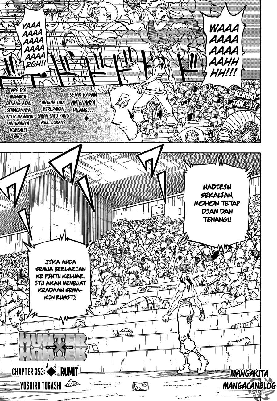Hunter x Hunter Chapter 353 Gambar 3