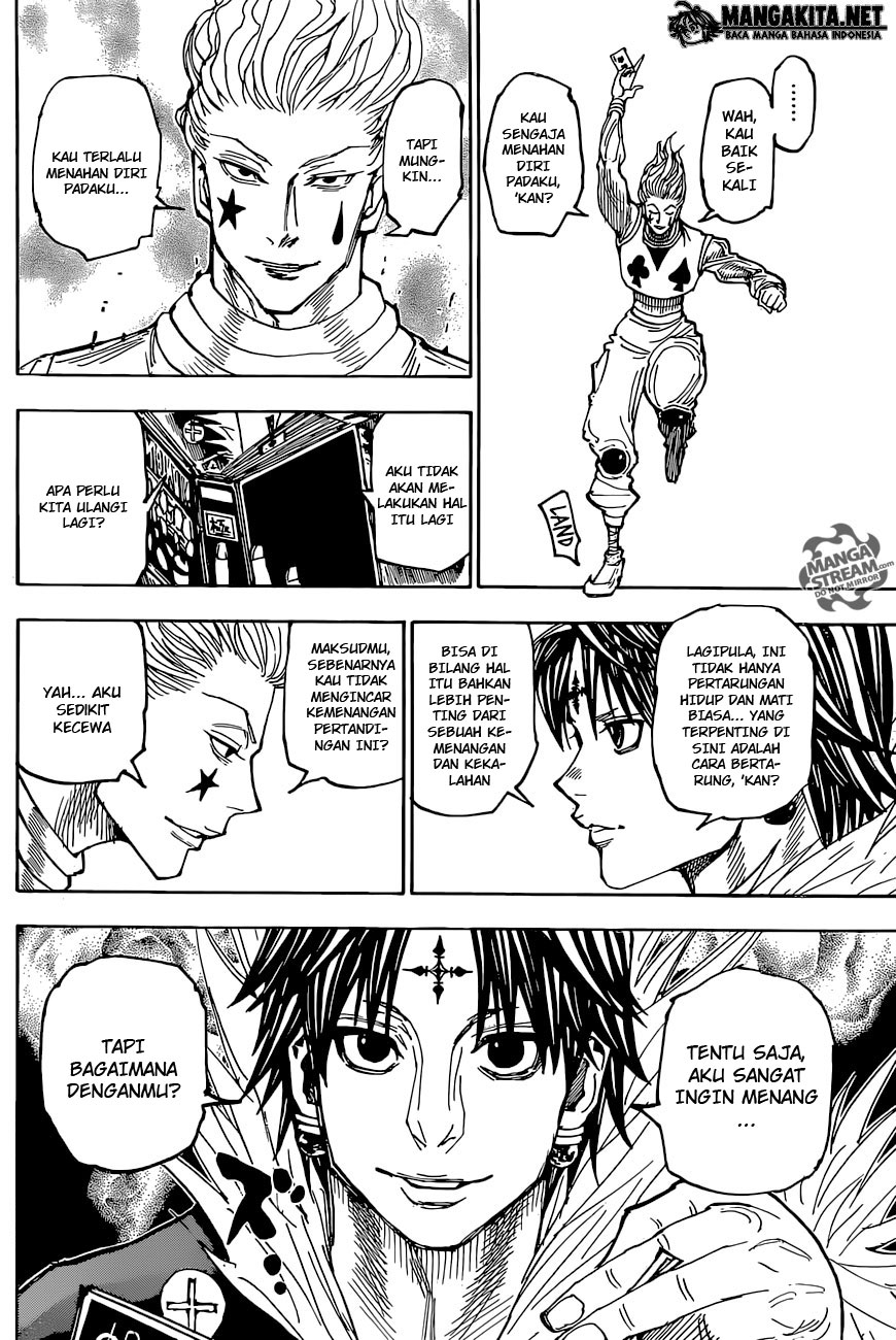 Hunter x Hunter Chapter 351 Gambar 18