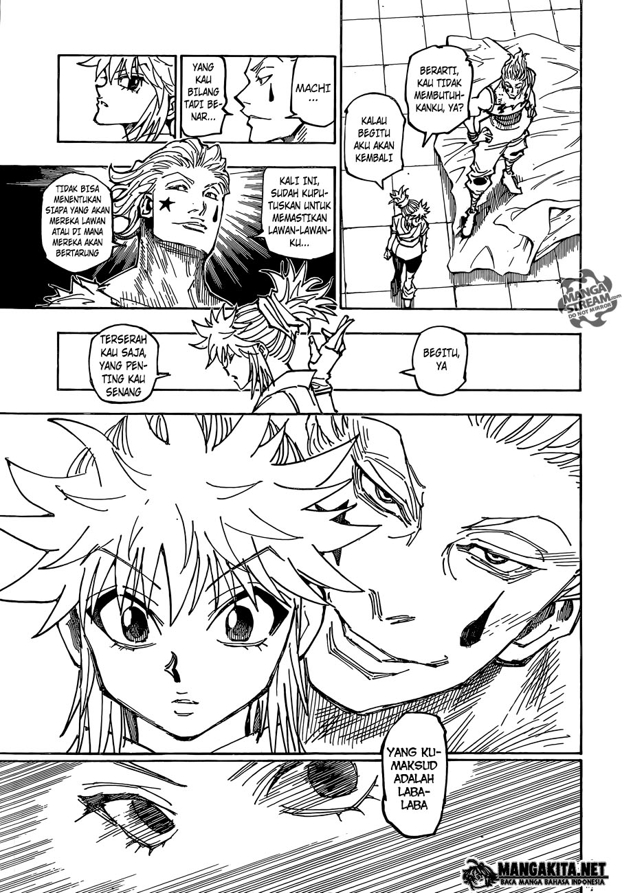 Hunter x Hunter Chapter 357 Gambar 14