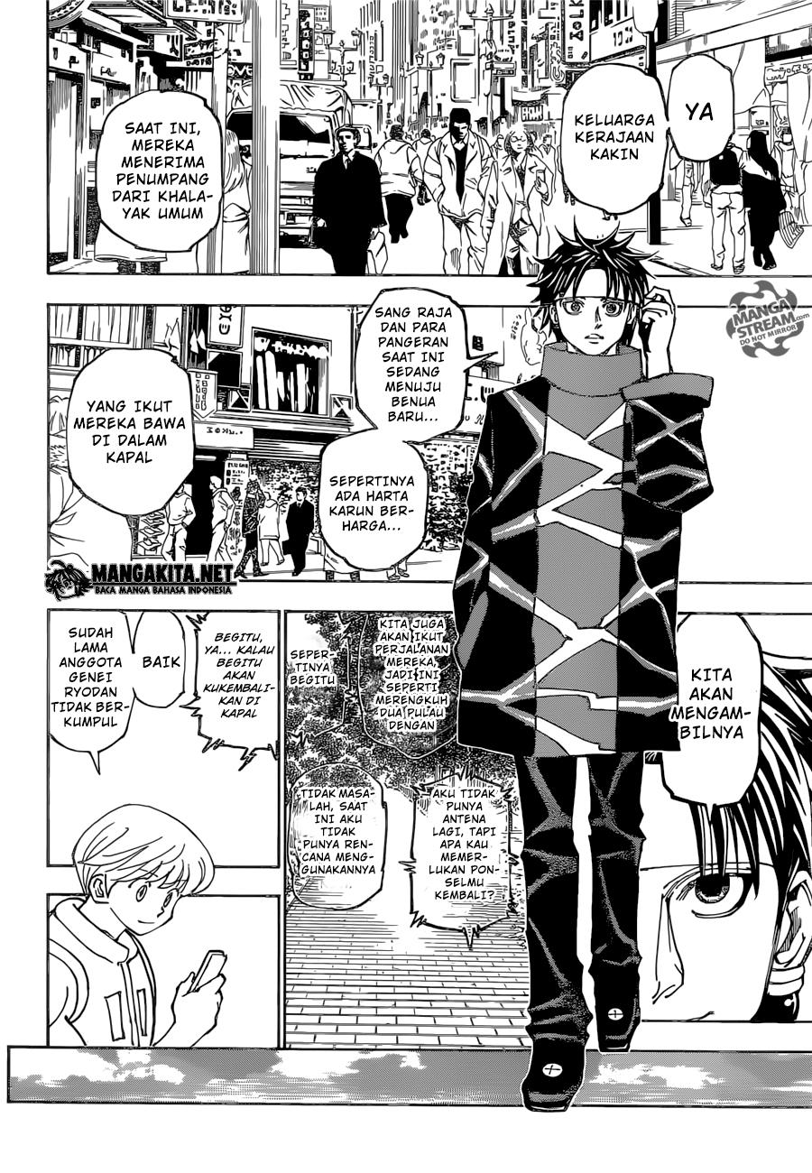 Hunter x Hunter Chapter 357 Gambar 17