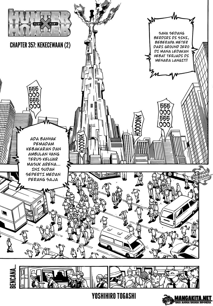 Manga Hunter x Hunter Chapter 357 gambar nomor 2