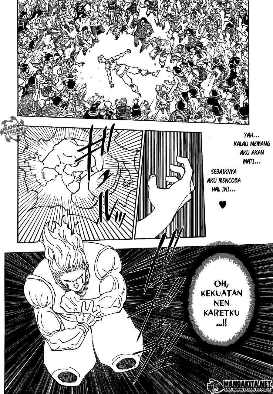 Hunter x Hunter Chapter 357 Gambar 9