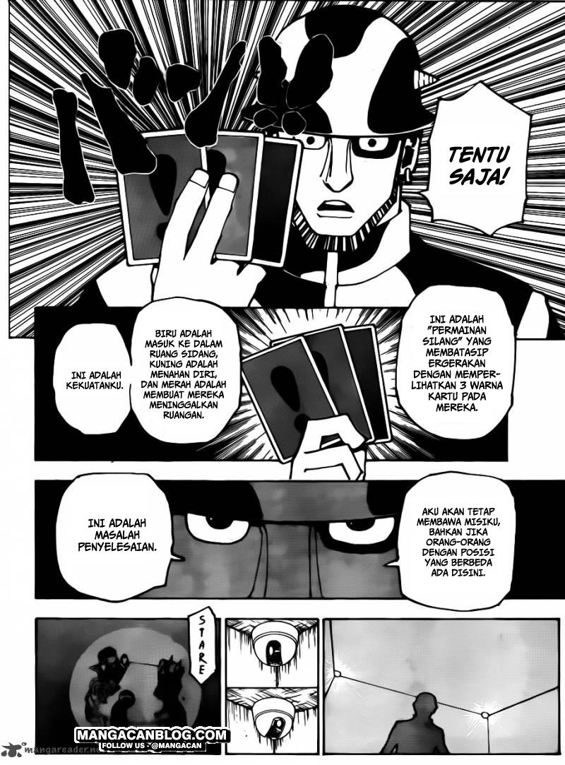 Hunter x Hunter Chapter 348 Gambar 18
