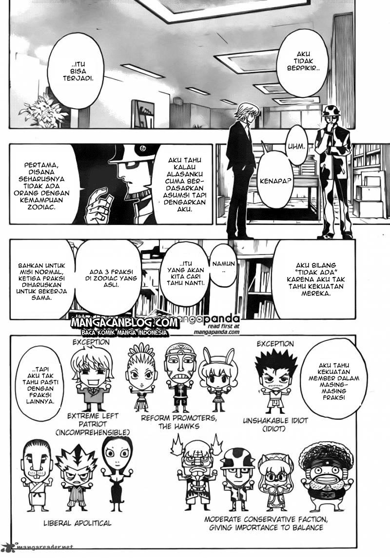 Hunter x Hunter Chapter 348 Gambar 12