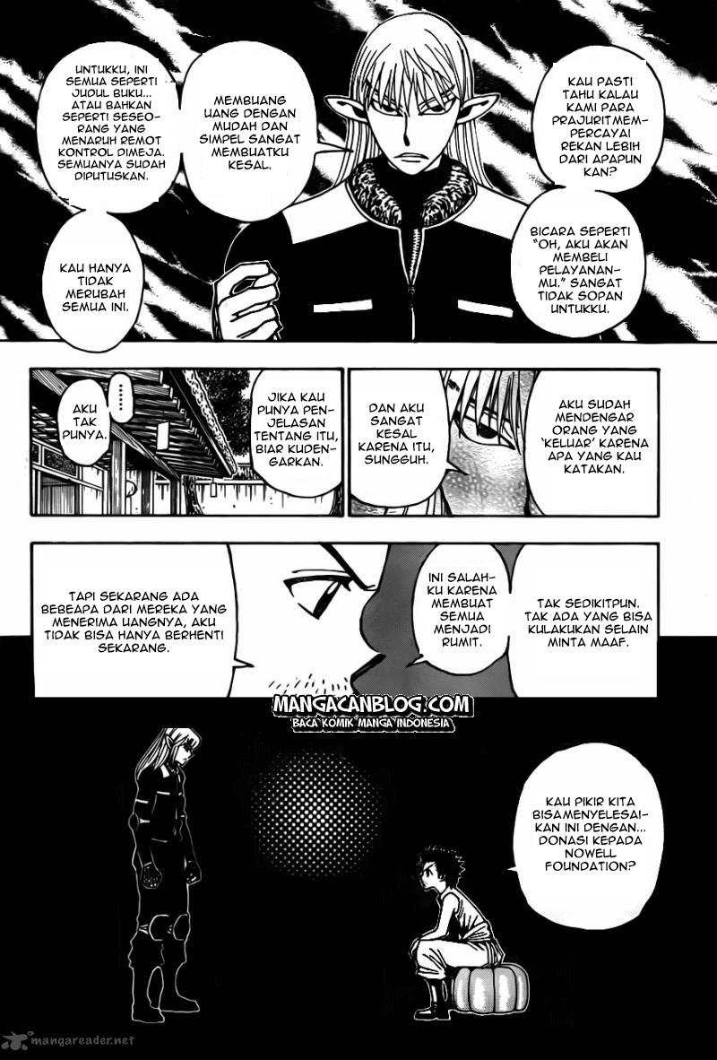 Hunter x Hunter Chapter 347 Gambar 14