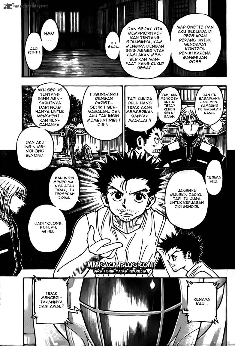 Hunter x Hunter Chapter 347 Gambar 17