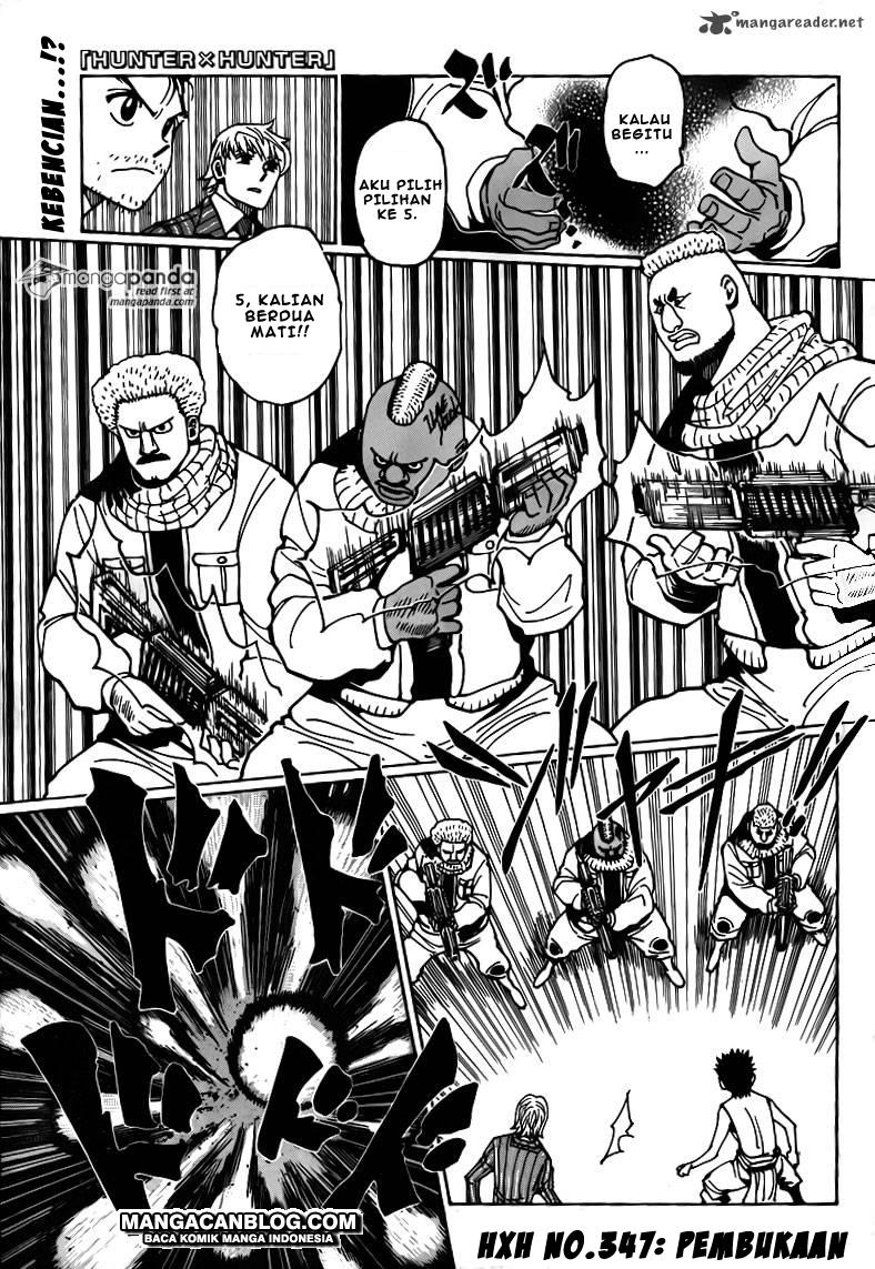 Komik Hunter x Hunter Chapter 347 gambar nomor 1